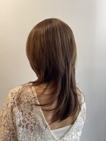 ピュアソウル(Pure Soul) ニューヨークドライカット×ハイライト×くせ毛生かしロング