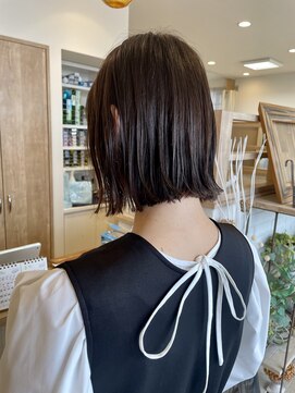 ヘアー テクニカ(hair Technica) オトナ切りっぱしボブ♪