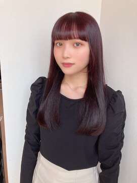 アリーズ(ALLYS) ブリーチなしピンクブラウン @rrchimu