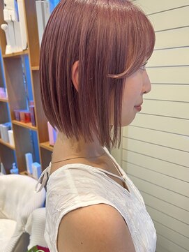 ネオリーブ アンド 渋谷店(Neolive &) 【韓国／ケアブリーチ】ピンクベージュ