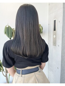 アルテ(ARTE) 【ARTE表参道/青山】モテ髪ミディアム×ブリーチなし透明感