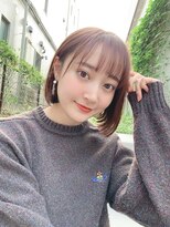 エニ 自由が丘(ENi)&nbsp;マチルダボブ/ピンクベージュ/インナーグレージュ[自由が丘駅]