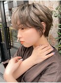 前下がりショートボブ大人可愛い表参道
