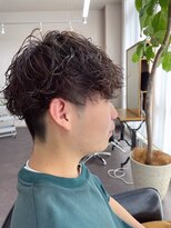 フラッグ 九大学研都市店(Flag)&nbsp;波巻きツーブロック束感モテる黒髪