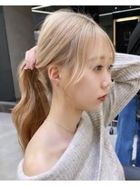 韓国レイヤー/韓国風/ボブ/髪質改善/黒髪/ブリーチなし〔池袋〕