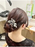 シニヨンアレンジ
