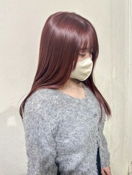ゼスト 中野店(ZEST) 【ZEST中野/武田智海】ブリーチなし/レッドブラウン