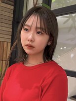 ジアン テラス(GIEN TERRASSE)&nbsp;#切りっぱなし#シースルーバング/岸本 理希