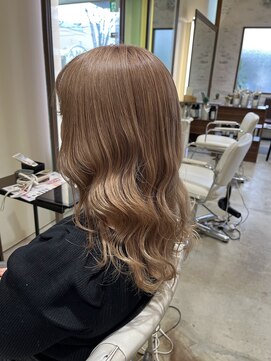 ブランシェ 高蔵寺店(BRANCHE) ◆ハイトーン◆ミルクティーベージュカラー【北川】