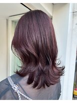 インビテーション(invitation) カシスブラウン・レッドブラウン・ミディアムレイヤー