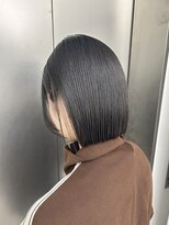 ビューナゴヤ 名駅(VIEW NAGOYA)&nbsp;前髪/イメチェン/こなれミディ/艶髪/前髪カット/おくれ毛