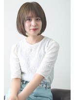 ヘアメイク アリエス 富谷店(HAIR MAKE aries) ナチュラルボブ×大人ショートボブ×前髪あり 20代30代40代50代