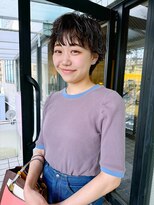 ハピネス 河原町店(Happiness) マッシュショート　ニュアンスパーマ　京都美容室　進詩織