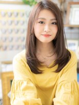 カバーヘア ブリス 大宮西口(COVER HAIR bliss)&nbsp;大人美人マロンベージュ透明感エアストレートc6大宮20代30代40代