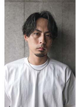 サップ 吹田店(Sup) 【Sup】センターパート/ニュアンスパーマ/メンズパーマ/メンズ