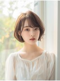 ふわふわショートボブ