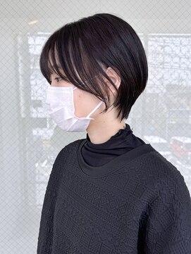 ハピネス 河原町店(Happiness) くびれショート 顔まわりカット 京都美容室 進詩織