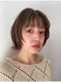 顔周りレイヤーボブ