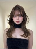 美髪/ワイドバング/外ハネボブ/ホワイトブロンド[名古屋駅/名駅]
