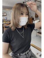 クラシカ(classika)&nbsp;レイヤーボブ×ミルクティーベージュ♪