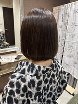 リブラン バイ ルッカ(Liburan by Lucca)&nbsp;８月　縮毛矯正をした柔らかいボブ