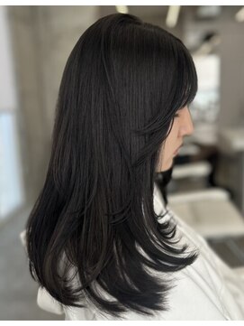 アイシー 表参道(ICY) 地毛風カラー/トレンドレイヤーカット/透明感カラー