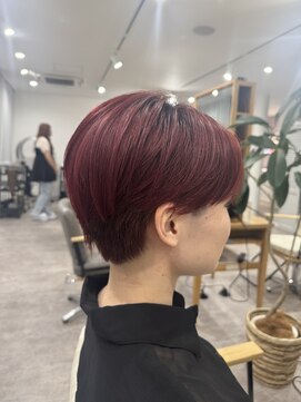 シロ(shiro.) しっかり発色！ワインレッドカラー◎