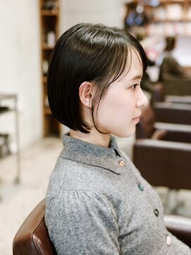 ドゥーア 代官山(Door) #ボブ#切っぱなしボブ#ボブヘア#きりっぱなしボブ