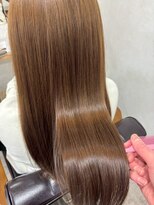 ベリテ 津田沼駅前店(verite)&nbsp;着物ヘア/ダークアッシュ/ミディアムレイヤーカット津田沼駅前