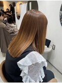 縮毛矯正 Aujua髪質改善トリートメント