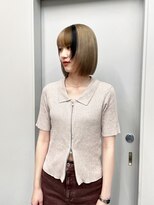 ヴァーディ オモテサンドウ(Vardy omotesando)&nbsp;low/ローライト デザインカラー 落とせる黒 ベージュ