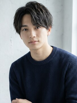 30代の王道ニュアンスパーマヘア