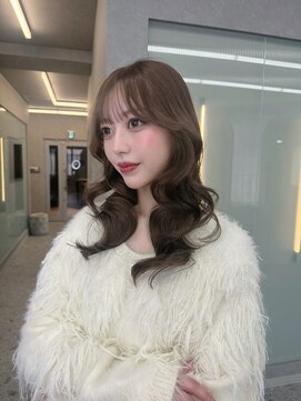 ボタン ハカタ(VOTAN hakata) 【柿本真優】ミルクティーベージュ/ブリーチなし/レイヤーカット