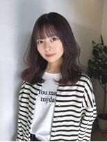 ライリー(riley)&nbsp;重めバング×ミディアムヘア