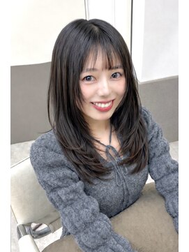 エトワ 新宿(ETOWA) 髪質改善で叶う!再現性◎ナチュラル小顔レイヤー