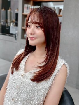 ロンドクレール 川崎(Lond clair) 大人ガーリー/ハイレイヤーカット/ミディアムレイヤー/川崎55