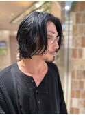 メンズボブパーマ