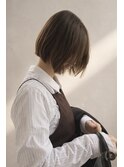縮毛矯正/ベージュ/艶カラー/透明感カラー/［表参道/原宿］