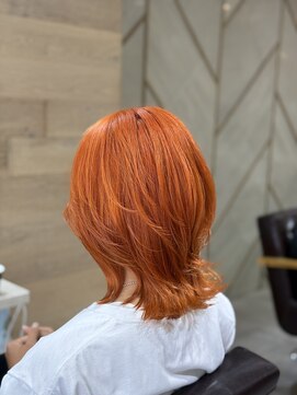 シルクレイ 新宿店(Silk-lei) オレンジ×くびれミディアム