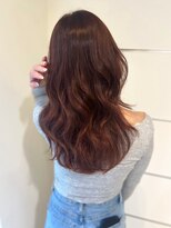 シー(she.) カッパーブラウン レイヤーカット