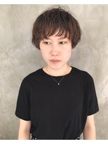 ヘルベチカ・ヘア(Helvetica hair)&nbsp;[helvetica hair]くせ毛×マッシュショート＊島村知世