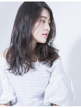 シャンプー 本庄店(SHAMPOO) 毛先の動きに質感をプラス大人キュートなヘアルシーヘア