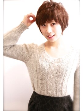 クールドセリエ 新宿南口店(Coeur de cellier) 似合わせ小顔カットでナチュラル爽やかショート （北澤）