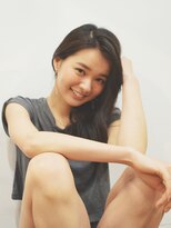 グッデイ ヘアー(GOOD DAY HAIR)&nbsp;【GOOD DAY HAIR】《miwa》暗髪サイドパートスタイル　　下北沢