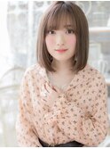*mod's越谷*斜めバング♪Iラインストレートボブa