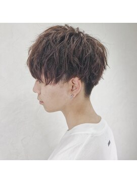 ジゼル(gisele) (石川)スパイラルパーマで作る王道マッシュ
