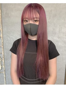 アティック ヘアーデザインアンドリラクゼーション(attic hair design&relaxation) ベリーピンク