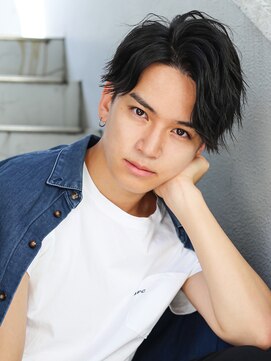 アフロート ディル(AFLOAT D'L) シースルーバンク　マッシュヘアー　サイドバング