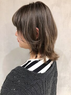 アルバム 新宿(ALBUM SHINJUKU) くすみベージュオリーブカラー秋色_ba277631