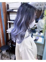 トーク 伊丹本店(TAL'KE)&nbsp;TAL'KE/バレイヤージュ×ブルーラベンダー_633